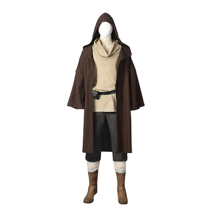 NOVASABERObi Wan Kenobi Cospaly Costume Star Wars Suit Halloween Outfit
