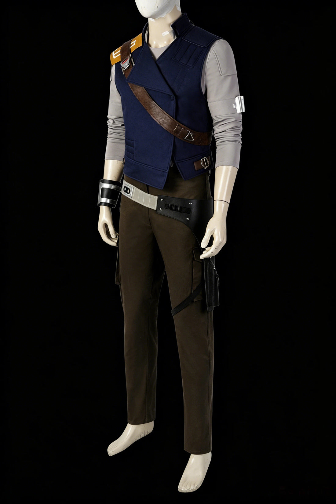 Mens Survivor Cal Kestis Cosplay Costume Outfit Halloween Party Cal Kestis Costume Adult Full Set