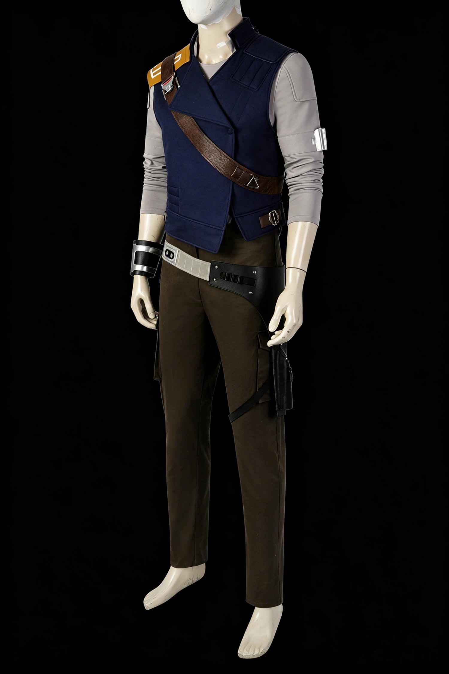 Mens Survivor Cal Kestis Cosplay Costume Outfit Halloween Party Cal Kestis Costume Adult Full Set