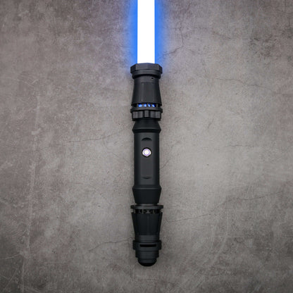 Rey SE lightsaber: High-quality replica with frosted aluminum alloy hilt, removable polycarbonate blade, and advanced electronics, inspired by Rey&