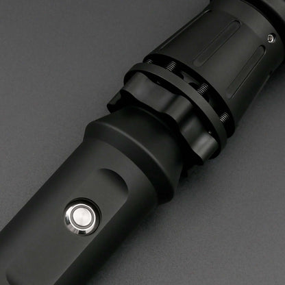 Rey SE lightsaber: High-quality replica with frosted aluminum alloy hilt, removable polycarbonate blade, and advanced electronics, inspired by Rey&