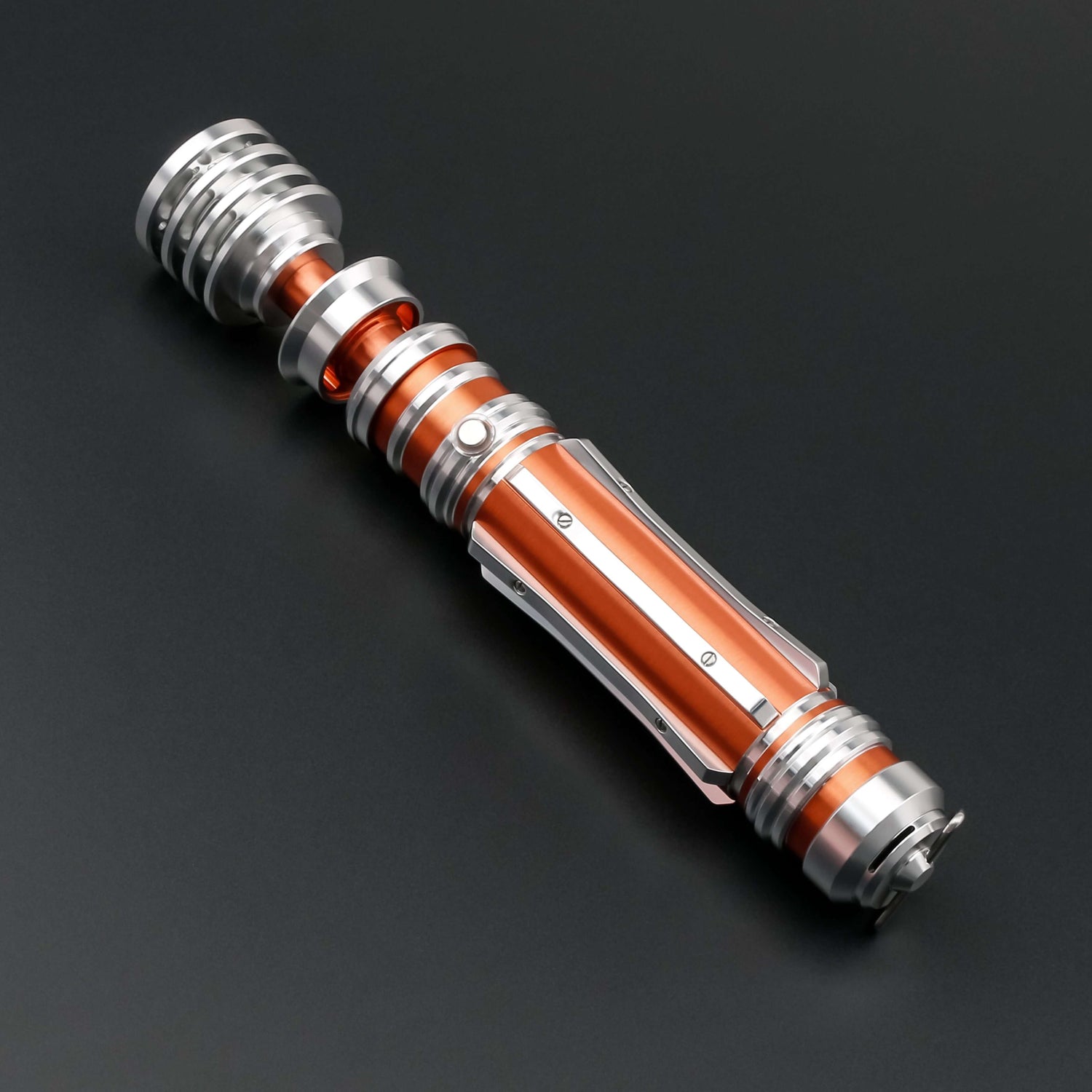 Leia SE lightsaber: High-quality replica with frosted aluminum alloy hilt, removable polycarbonate blade, and advanced electronics, inspired by Princess Leia&