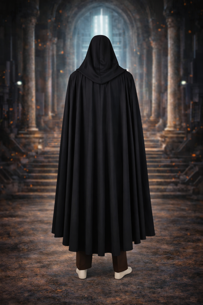 Anakin Cosplay Jedi Costume Skywalker Vader Darth Jedi Top Pants Cloak Belt Halloween Carnival Party Outfits Men