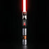 Star Lightsaber from Novasaber, showcasing a sleek, metallic hilt with a radiant blue blade, designed for precision and elegance, evoking a sense of power and refinement.