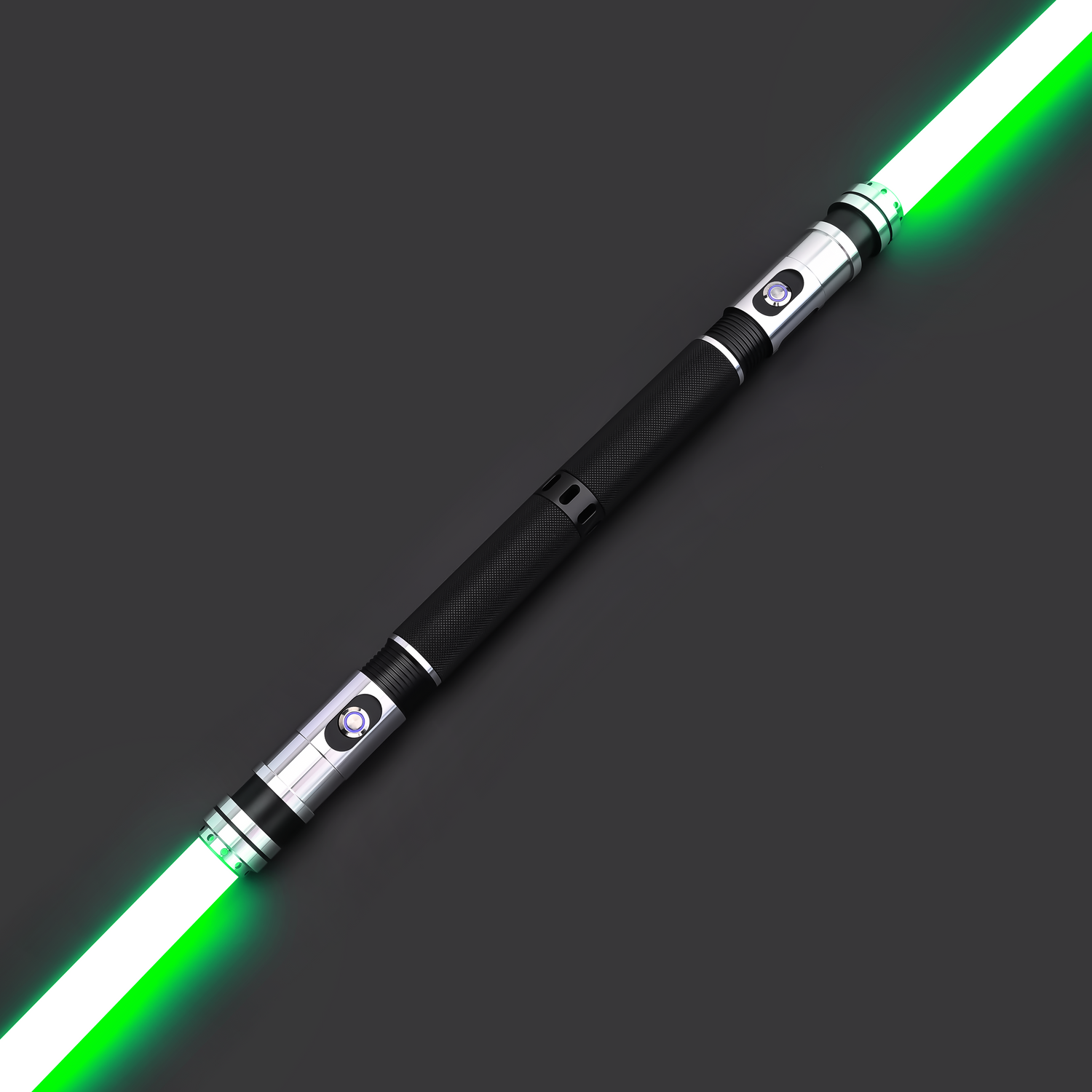 The Gilded Sovereign Twin Lightsabers