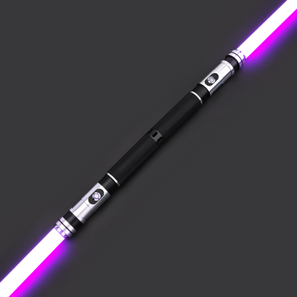 The Gilded Sovereign Twin Lightsabers