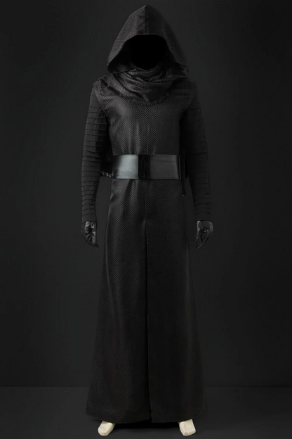 Mens Deluxe Kylo Ren Costume Full Suit New Version V3 with Belt &amp; Gloves
