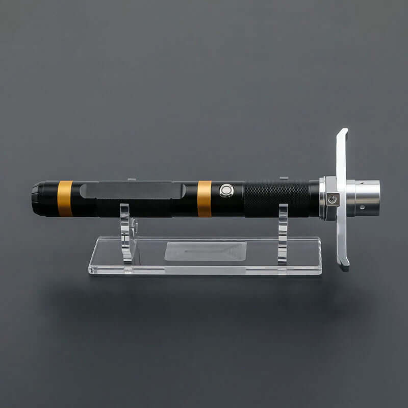 NovaSaber Knight’s Edge Saber – High-performance lightsaber with anodized aluminum alloy hilt, polycarbonate blade, and customizable features for cosplay, dueling, and display