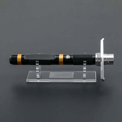 NovaSaber Knight’s Edge Saber – High-performance lightsaber with anodized aluminum alloy hilt, polycarbonate blade, and customizable features for cosplay, dueling, and display