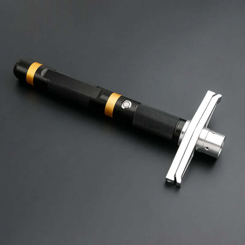 NovaSaber Knight’s Edge Saber – High-performance lightsaber with anodized aluminum alloy hilt, polycarbonate blade, and customizable features for cosplay, dueling, and display
