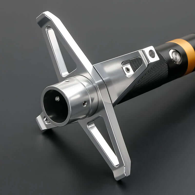 NovaSaber Knight’s Edge Saber – High-performance lightsaber with anodized aluminum alloy hilt, polycarbonate blade, and customizable features for cosplay, dueling, and display