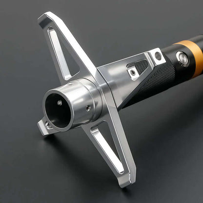 NovaSaber Knight’s Edge Saber – High-performance lightsaber with anodized aluminum alloy hilt, polycarbonate blade, and customizable features for cosplay, dueling, and display