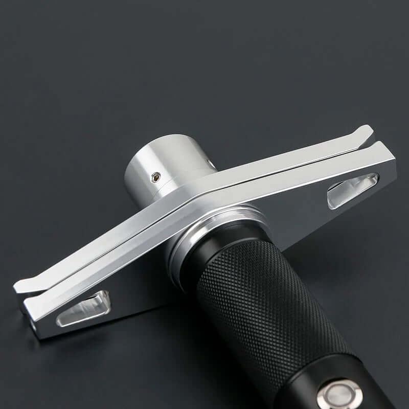 NovaSaber Knight’s Edge Saber – High-performance lightsaber with anodized aluminum alloy hilt, polycarbonate blade, and customizable features for cosplay, dueling, and display
