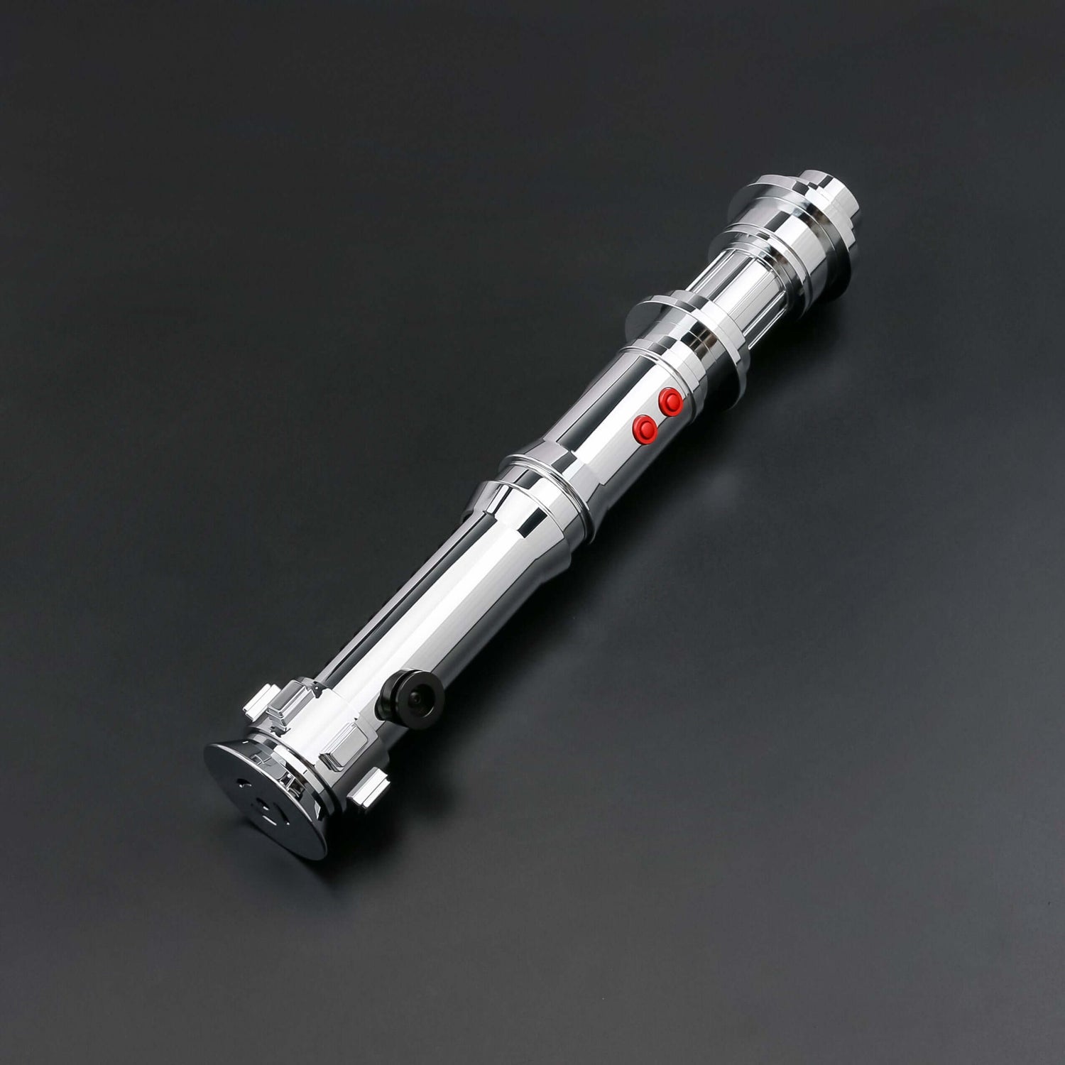 Kyle Katarn lightsaber: High-quality replica with polished hilt, intricate detailing, and durable construction, inspired by Jedi Knight&