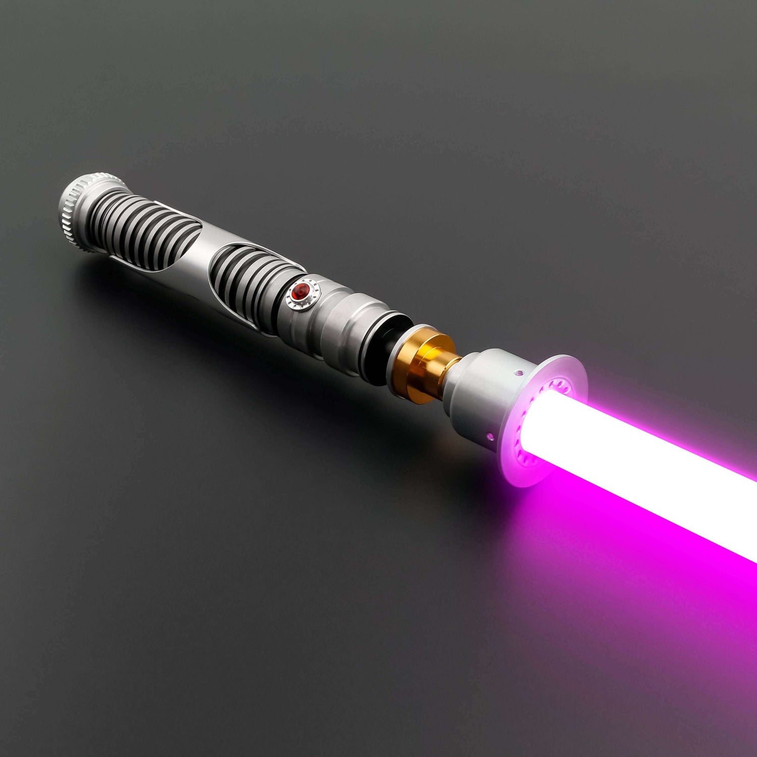 Lord Lightsaber: High-quality replica with frosted aluminum alloy hilt, removable polycarbonate blade, and advanced electronics, inspired by iconic designs.