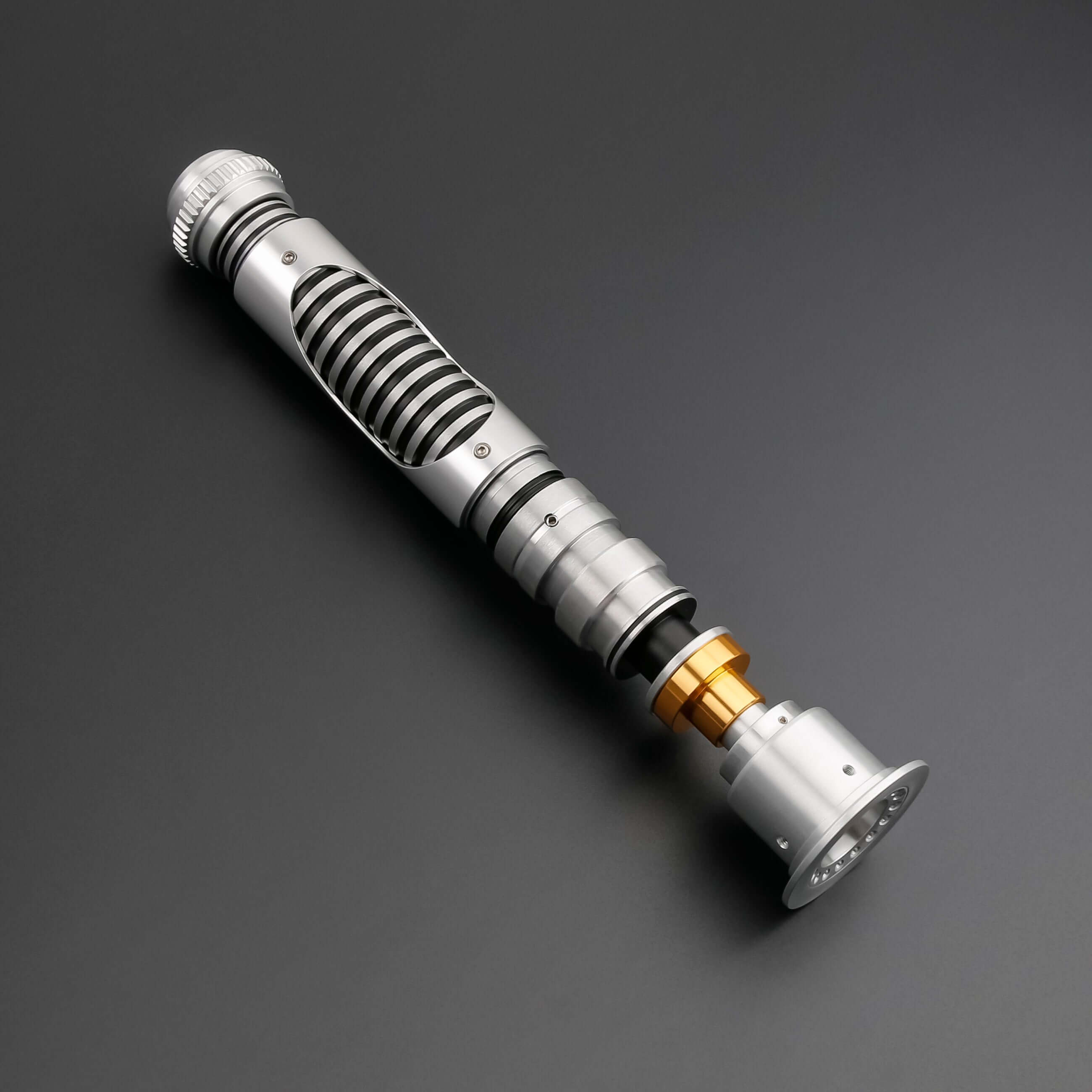 Lord Lightsaber: High-quality replica with frosted aluminum alloy hilt, removable polycarbonate blade, and advanced electronics, inspired by iconic designs.
