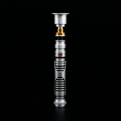 Lord Lightsaber: High-quality replica with frosted aluminum alloy hilt, removable polycarbonate blade, and advanced electronics, inspired by iconic designs.