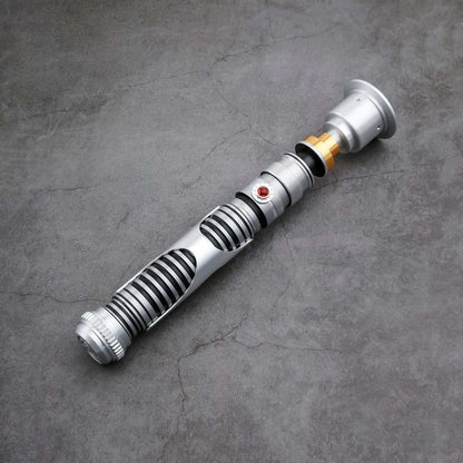 Lord Lightsaber: High-quality replica with frosted aluminum alloy hilt, removable polycarbonate blade, and advanced electronics, inspired by iconic designs.