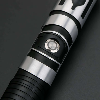 Padawan E07 RGB/Neopixel Saber – 32-inch replaceable polycarbonate blade, RGB S16 core with 12 adjustable colors, 27 built-in sound effects, 50W Neopixel LED, aluminum 6063 hilt, perfect for beginners and intermediate users for training, dueling, cosplay,