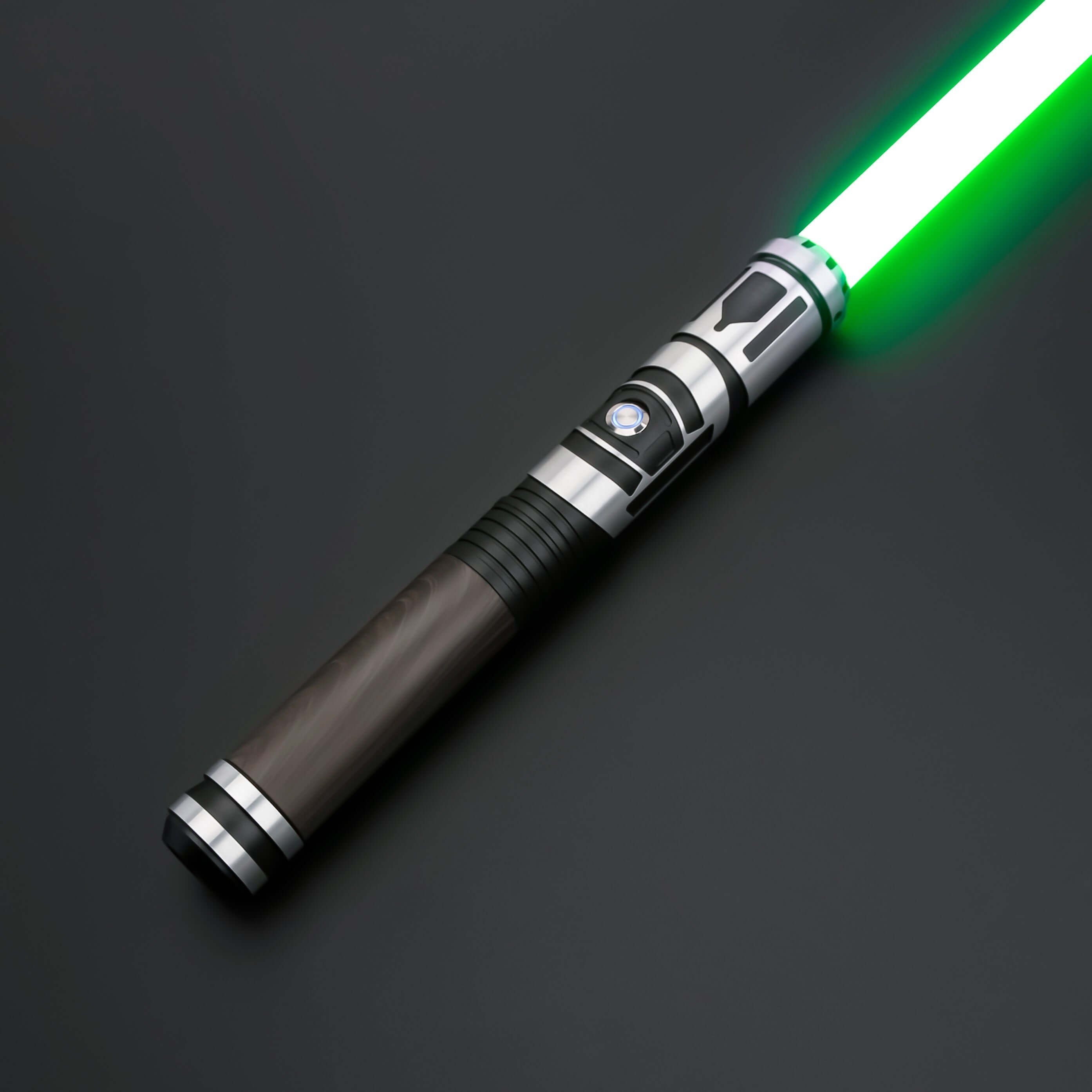 Padawan E07 RGB/Neopixel Saber – 32-inch replaceable polycarbonate blade, RGB S16 core with 12 adjustable colors, 27 built-in sound effects, 50W Neopixel LED, aluminum 6063 hilt, perfect for beginners and intermediate users for training, dueling, cosplay,