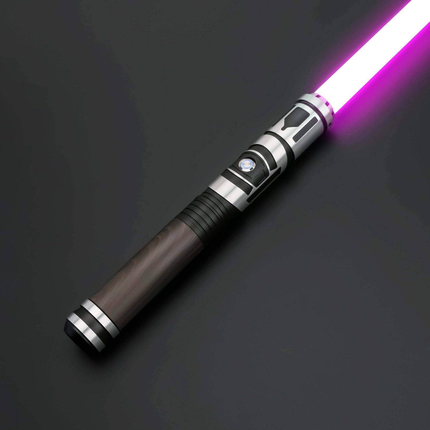 Padawan E07 RGB/Neopixel Saber – 32-inch replaceable polycarbonate blade, RGB S16 core with 12 adjustable colors, 27 built-in sound effects, 50W Neopixel LED, aluminum 6063 hilt, perfect for beginners and intermediate users for training, dueling, cosplay,