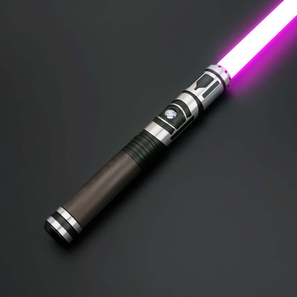 Padawan E07 RGB/Neopixel Saber – 32-inch replaceable polycarbonate blade, RGB S16 core with 12 adjustable colors, 27 built-in sound effects, 50W Neopixel LED, aluminum 6063 hilt, perfect for beginners and intermediate users for training, dueling, cosplay,