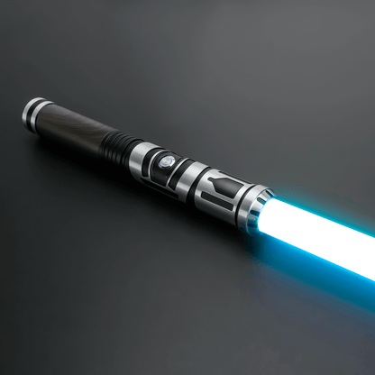 Padawan E07 RGB/Neopixel Saber – 32-inch replaceable polycarbonate blade, RGB S16 core with 12 adjustable colors, 27 built-in sound effects, 50W Neopixel LED, aluminum 6063 hilt, perfect for beginners and intermediate users for training, dueling, cosplay,
