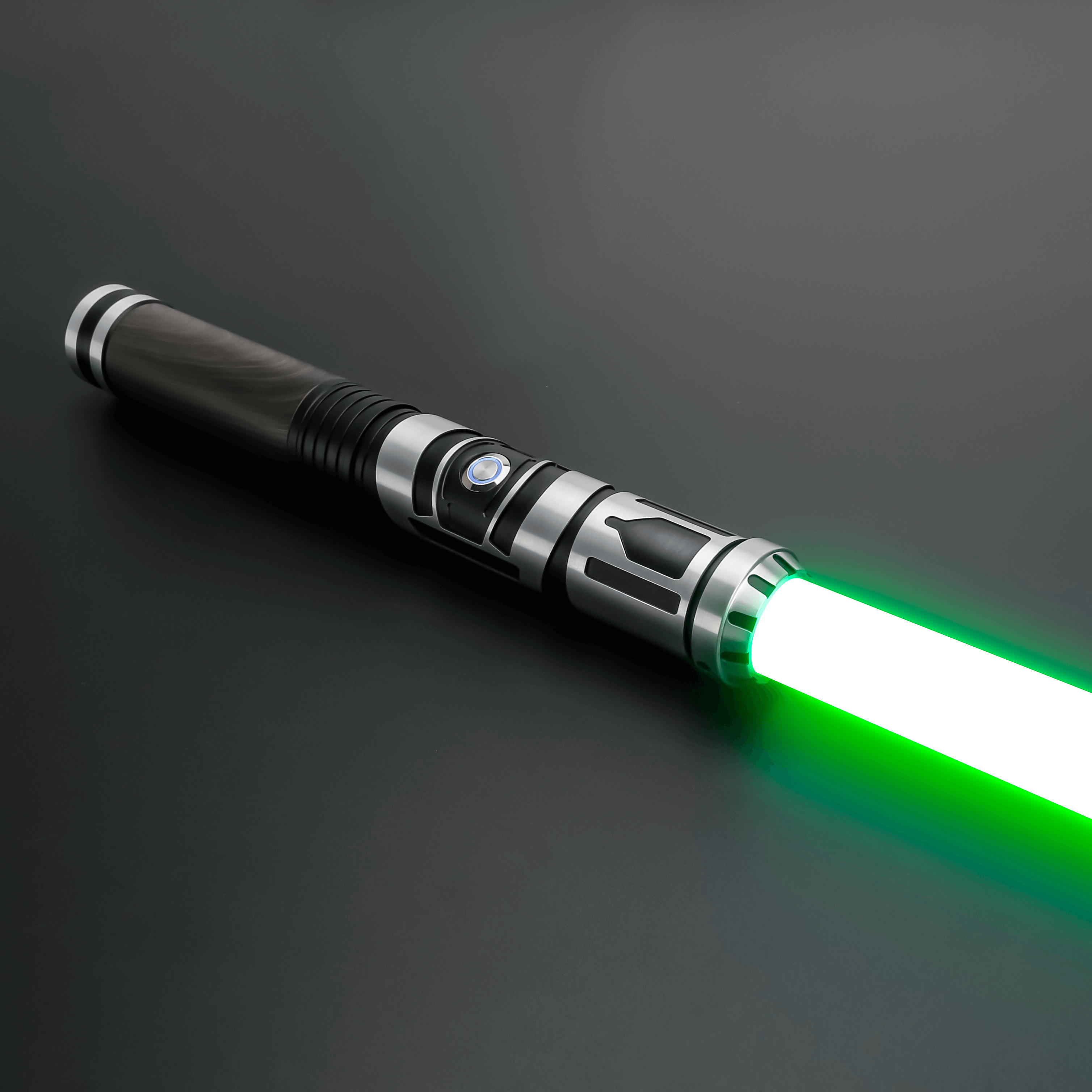 Padawan E07 RGB/Neopixel Saber – 32-inch replaceable polycarbonate blade, RGB S16 core with 12 adjustable colors, 27 built-in sound effects, 50W Neopixel LED, aluminum 6063 hilt, perfect for beginners and intermediate users for training, dueling, cosplay,