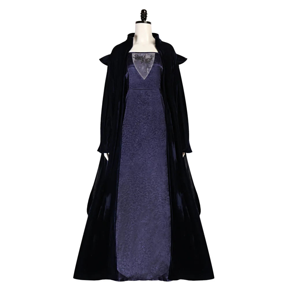 NOVASABERSola Naberrie Women Costume Queen Robe Dress Padme Sister Cosplay Outfits Halloween Carnival Party Suit