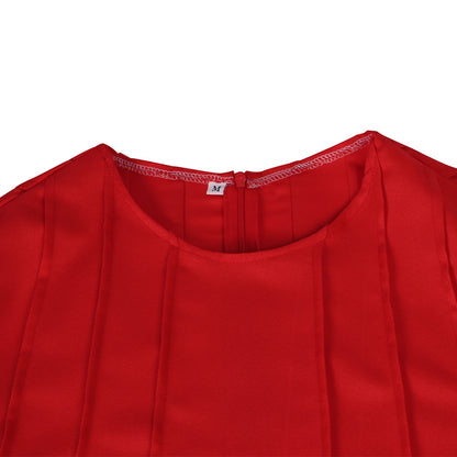 Padme Cosplay Red Long Dress Queen Outfit Fantasy Costume Adult Women Robe Cape Outfits Halloween Carnival Party Suit High Quality Cos