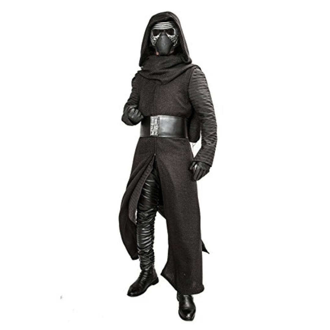 Mens Deluxe Kylo Ren Costume Full Suit New Version V3 with Belt &amp; Gloves