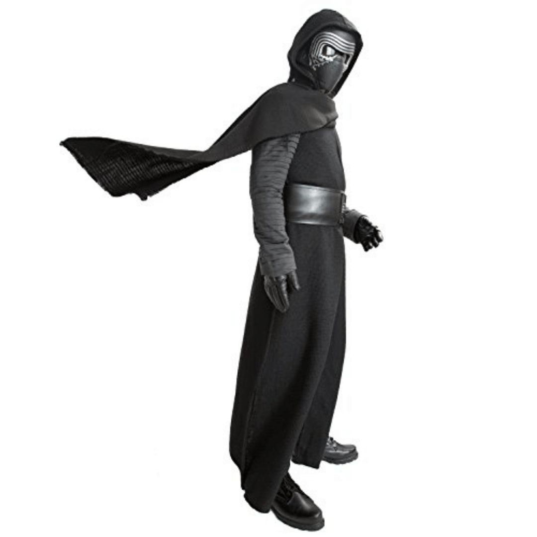 Mens Deluxe Kylo Ren Costume Full Suit New Version V3 with Belt &amp; Gloves
