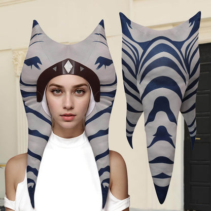 Adults Clone Costume Head piece Women Anime Cosplay Hat for Halloween
