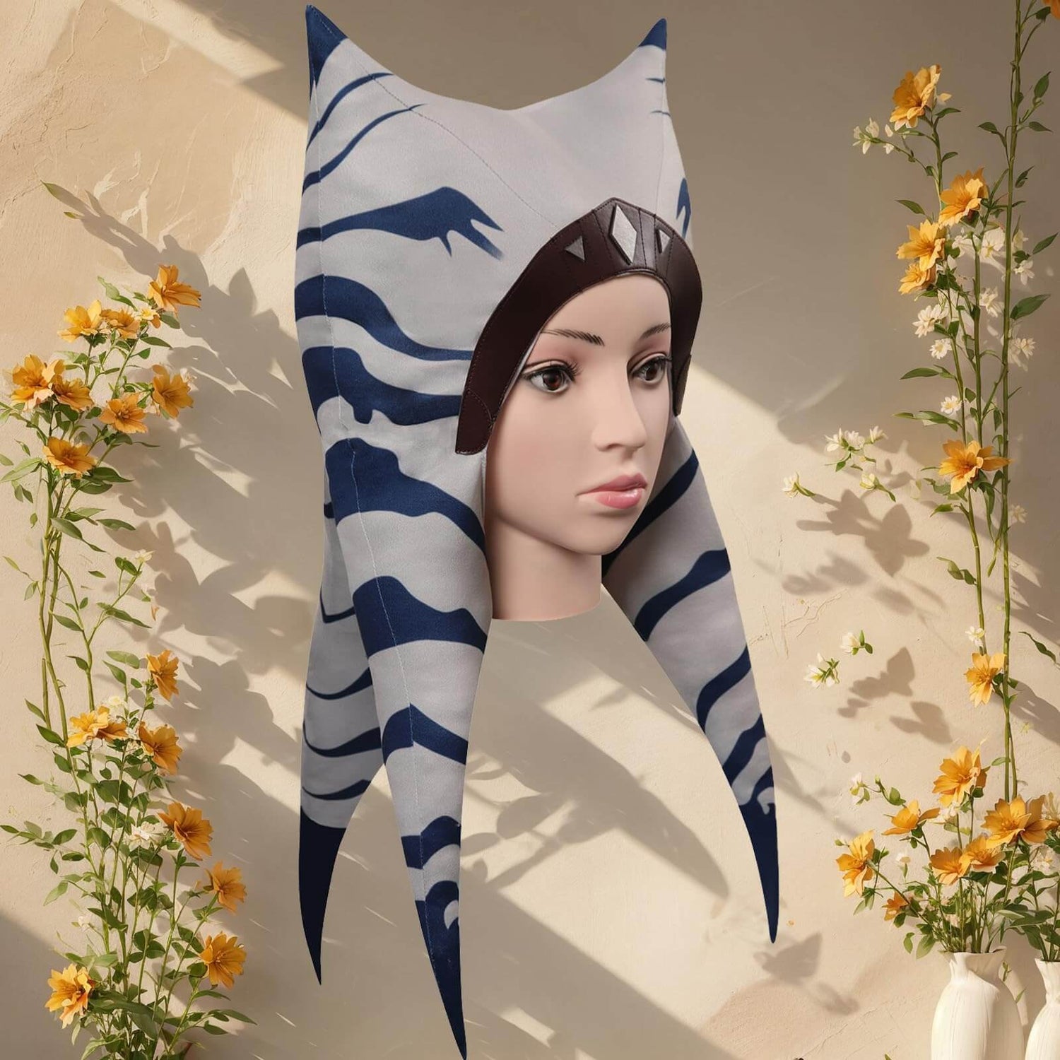 Adults Clone Costume Head piece Women Anime Cosplay Hat for Halloween