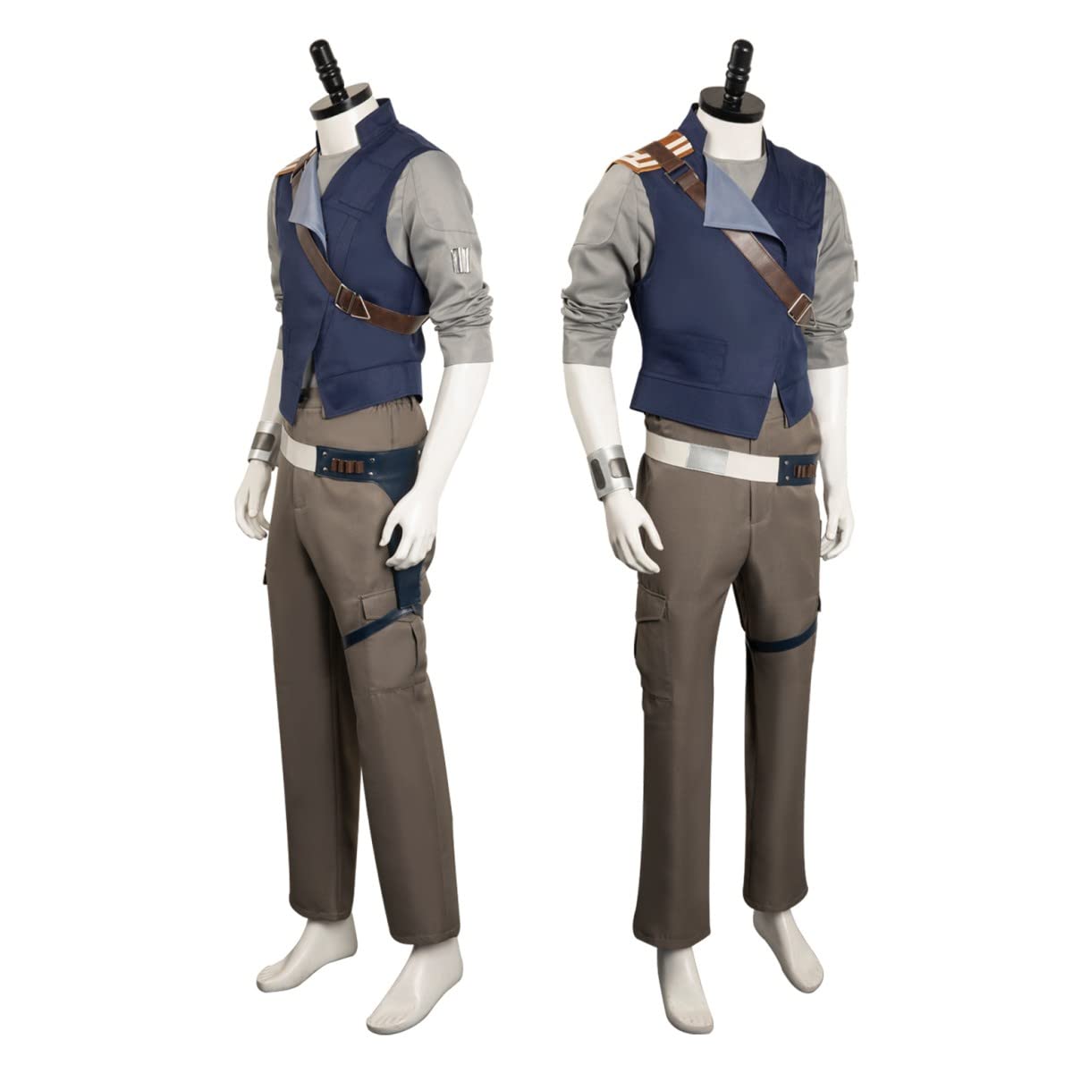Mens Survivor Cal Kestis Cosplay Costume Outfit Halloween Party Cal Kestis Costume Adult Full Set