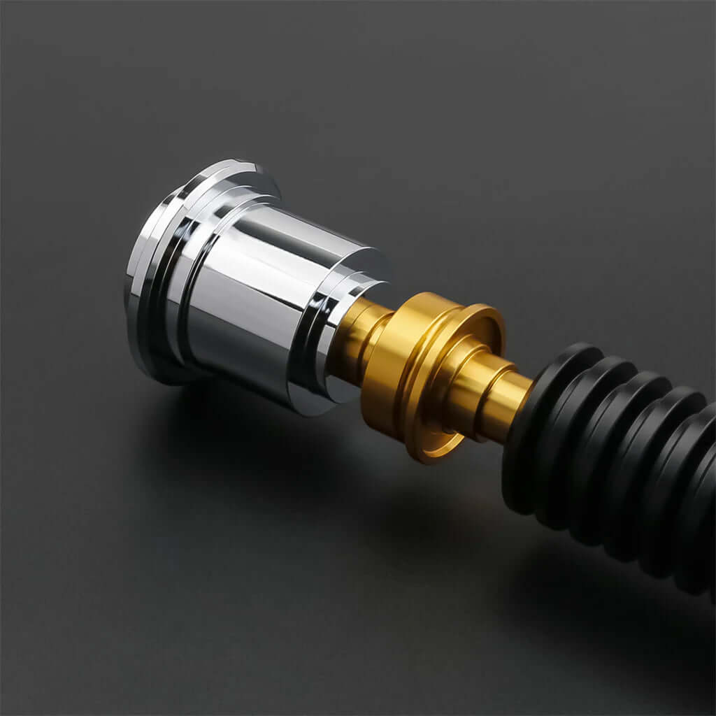 Obi SE lightsaber: High-quality replica with polished hilt, intricate detailing, and durable construction, inspired by Jedi Knight&
