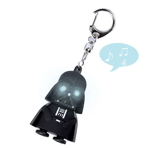 Darth Vader keychain with flashlight
