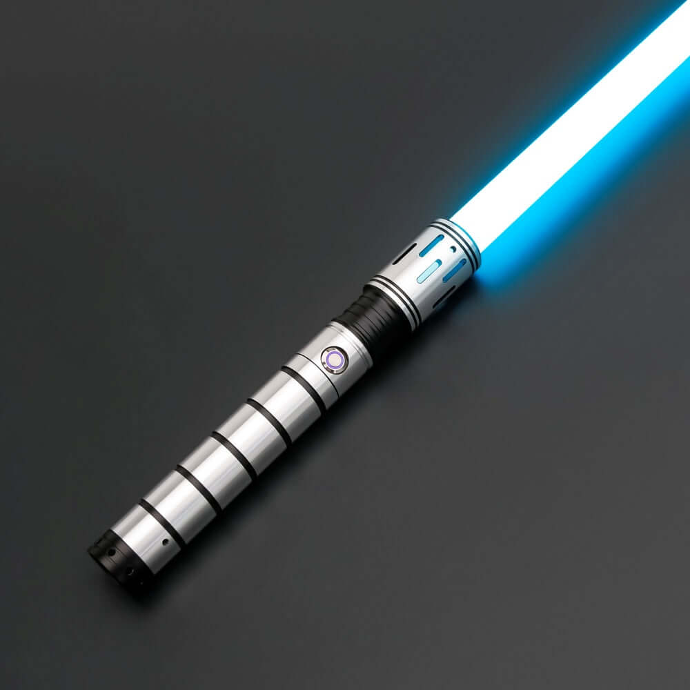 Champion Combat Lightsaber with rugged hilt and polycarbonate blade, designed for intense dueling and display