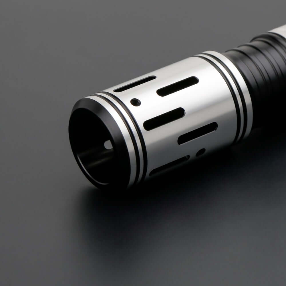 Champion Combat Lightsaber with rugged hilt and polycarbonate blade, designed for intense dueling and display