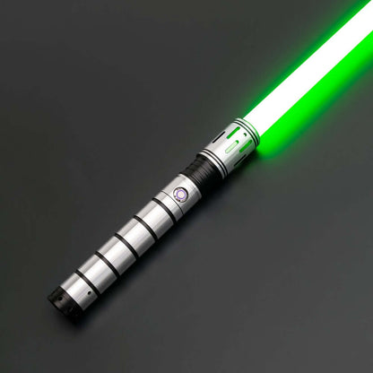 Champion Combat Lightsaber with rugged hilt and polycarbonate blade, designed for intense dueling and display
