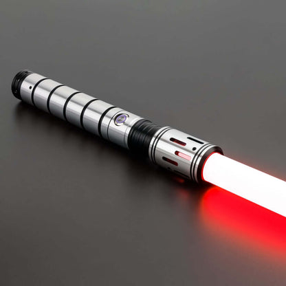 Champion Combat Lightsaber with rugged hilt and polycarbonate blade, designed for intense dueling and display