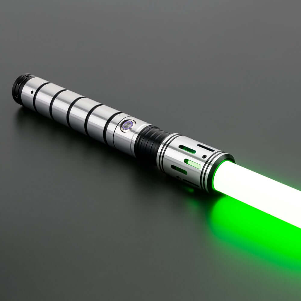 Champion Combat Lightsaber with rugged hilt and polycarbonate blade, designed for intense dueling and display