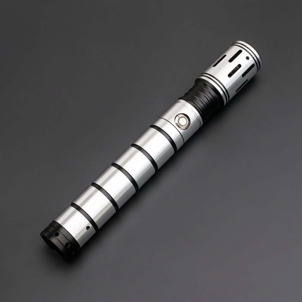 Champion Combat Lightsaber with rugged hilt and polycarbonate blade, designed for intense dueling and display