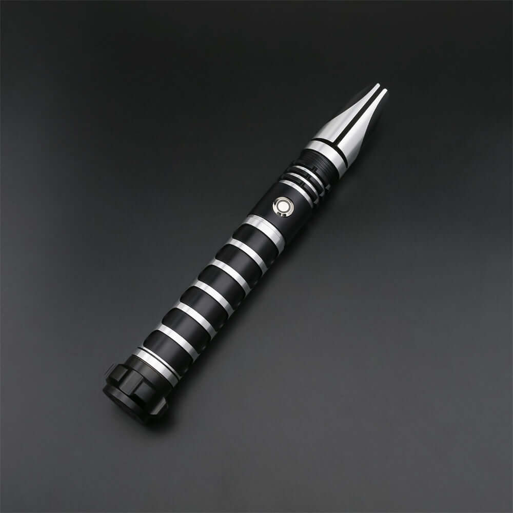 Gladiator Combat Lightsaber with rugged hilt and durable polycarbonate blade, designed for intense dueling and display.