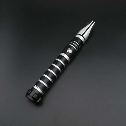 Gladiator Combat Lightsaber with rugged hilt and durable polycarbonate blade, designed for intense dueling and display.
