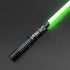 Vanguard Combat Lightsaber with rugged hilt and durable polycarbonate blade, designed for intense dueling and display.