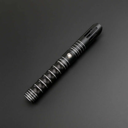 Volcano Combat Lightsaber with rugged hilt and durable polycarbonate blade, designed for intense dueling and display.