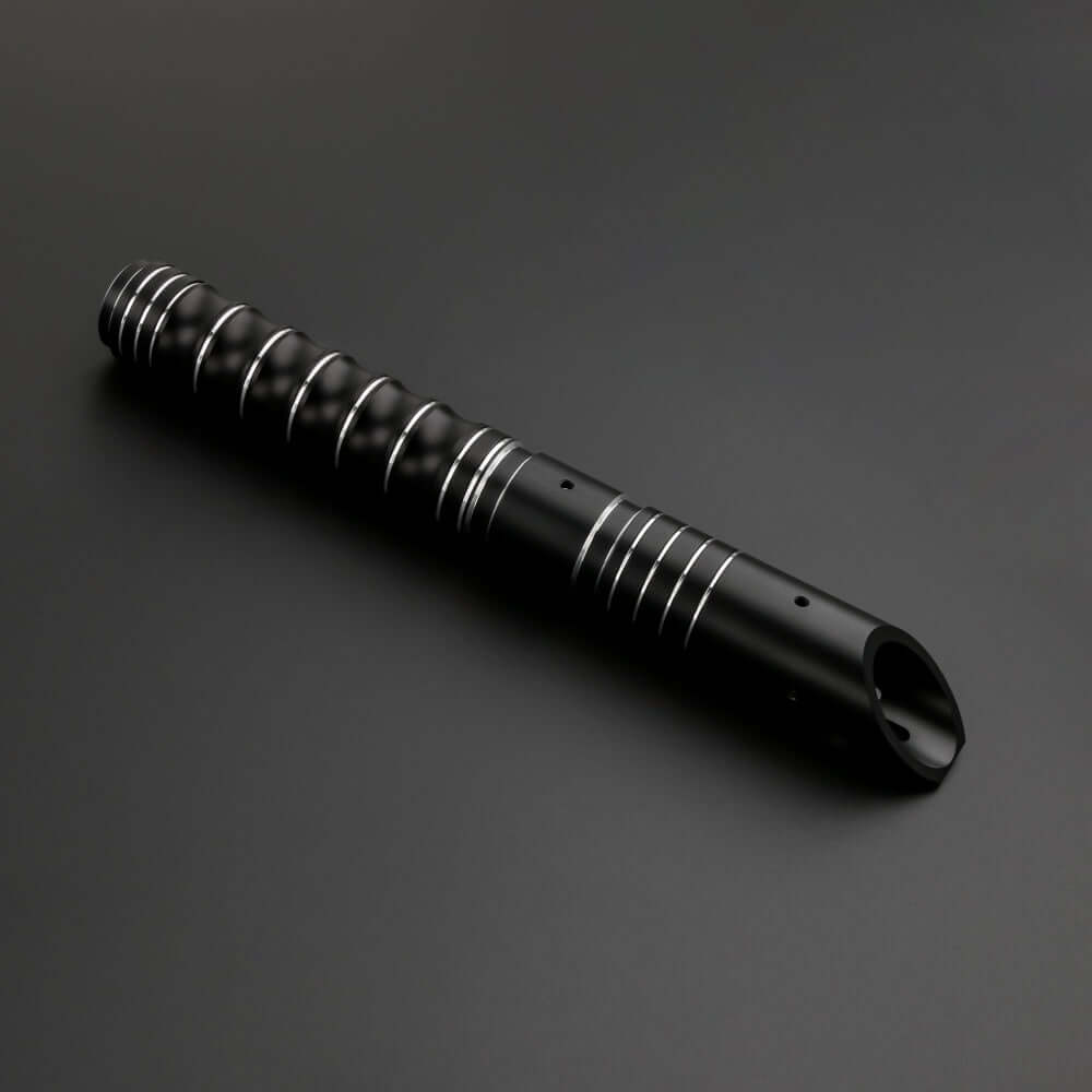Volcano Combat Lightsaber with rugged hilt and durable polycarbonate blade, designed for intense dueling and display.