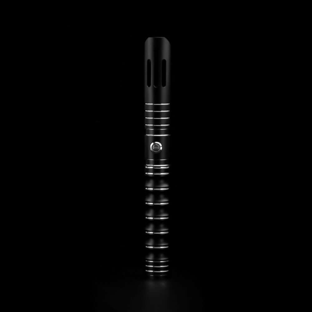 Volcano Combat Lightsaber with rugged hilt and durable polycarbonate blade, designed for intense dueling and display.