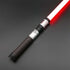 Warrior Combat Lightsaber with rugged hilt and durable polycarbonate blade, designed for intense dueling and display.